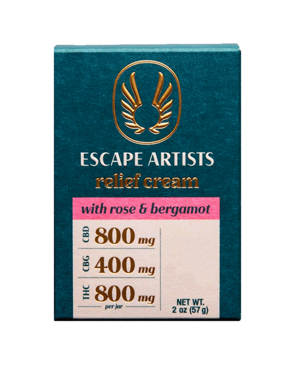 800mg CBD / 400mg CBG / 800mg THC relief cream <span class="sub-title">with rose & bergamot</span>